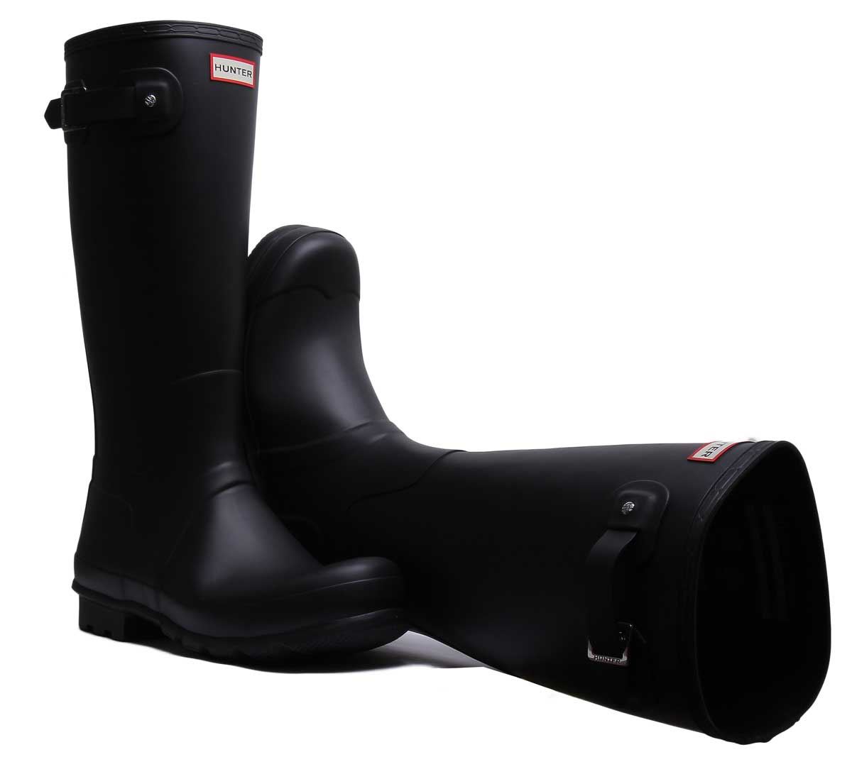 Hunter Men Org Tall Original Mens Boots In Black US 7- 13 | eBay