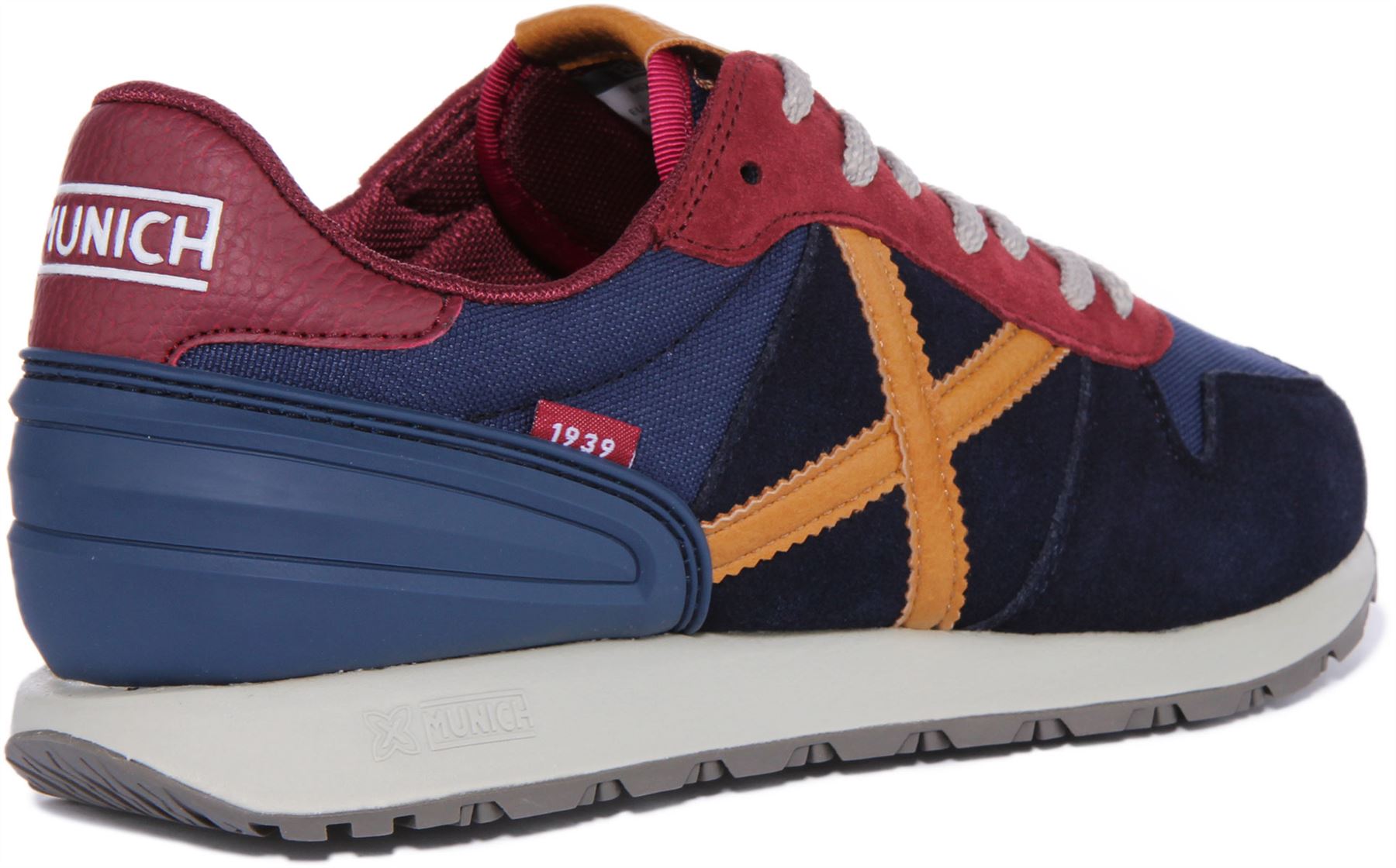 Entrenadores de Correr Munich Massana 490 para Hombre Retro en Marina Talla Multi Reino Unido 6 - 12 - Imagen 9 de 12
