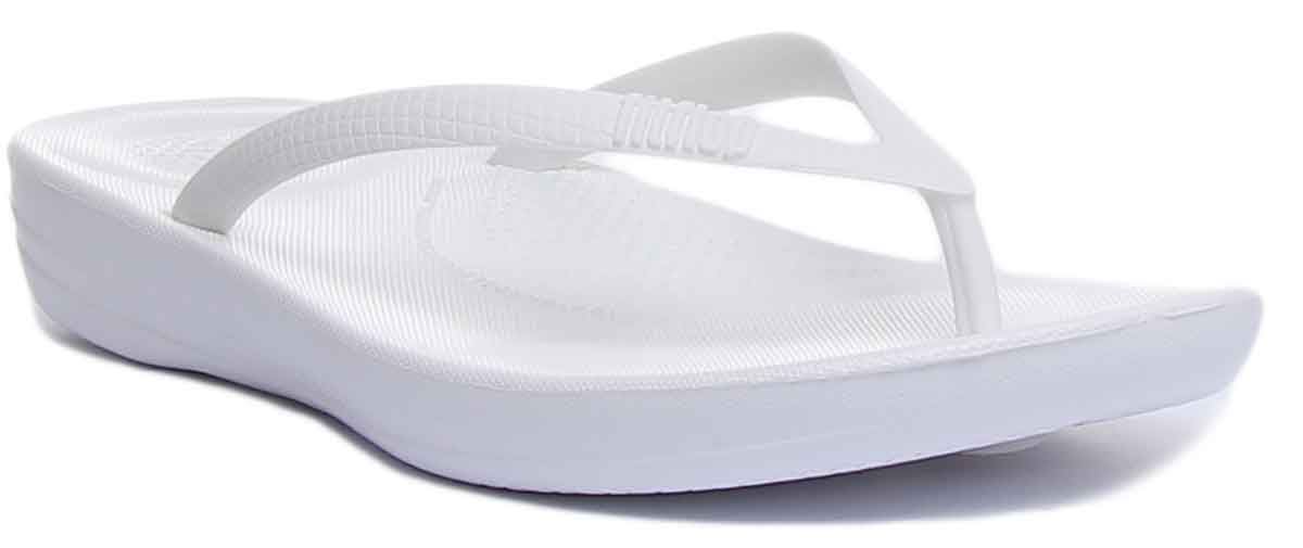 Sandalia Fitflop Iqushion ergonómica de espuma de aire de alto rebote para mujer bronce Reino Unido 5-11 - Imagen 32 de 37