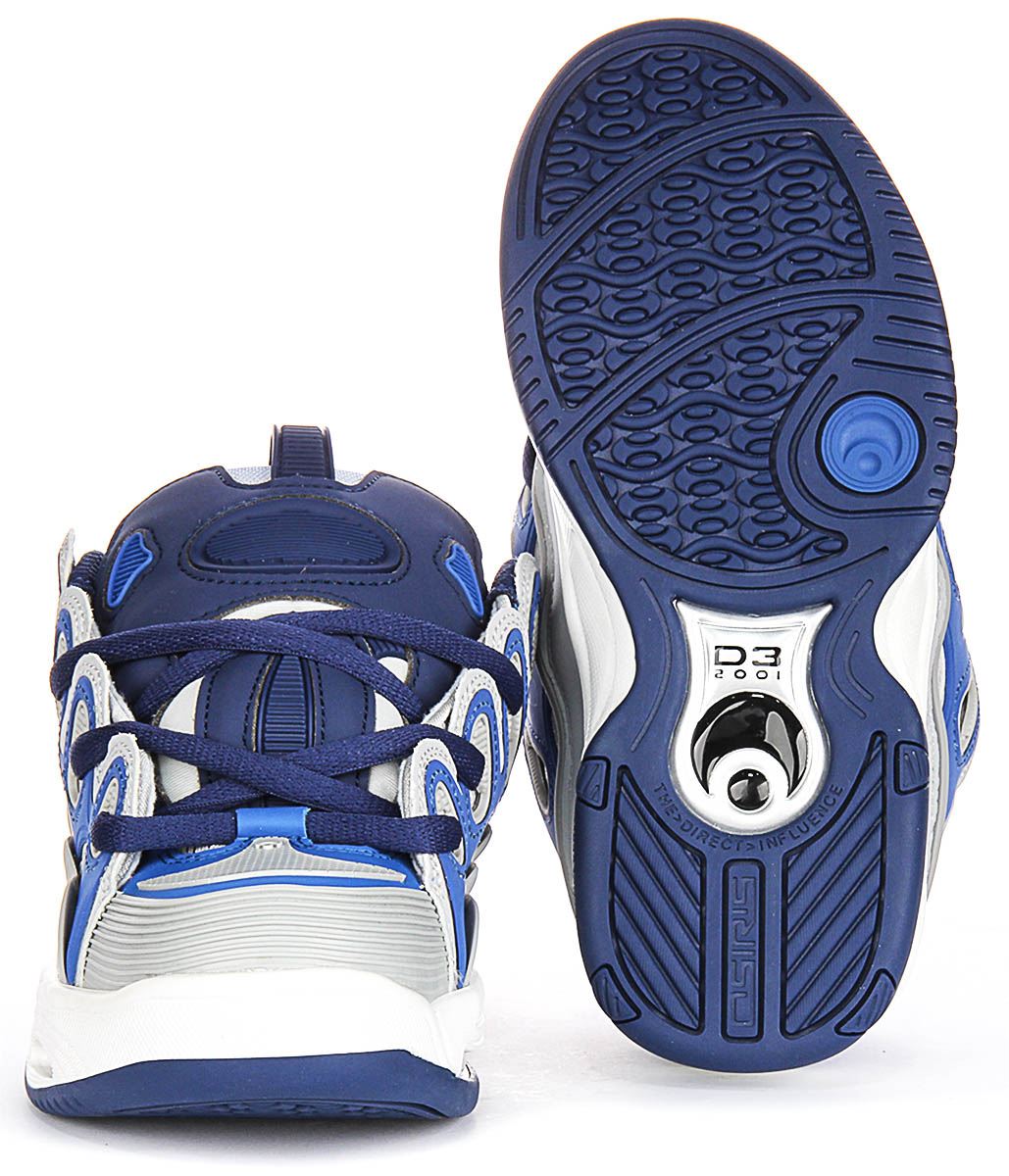 Osiris klobige Sohle Schnürschuhe Skate Herren Sneaker schwarz grau blau US 5 - 13 - Bild 24 von 25