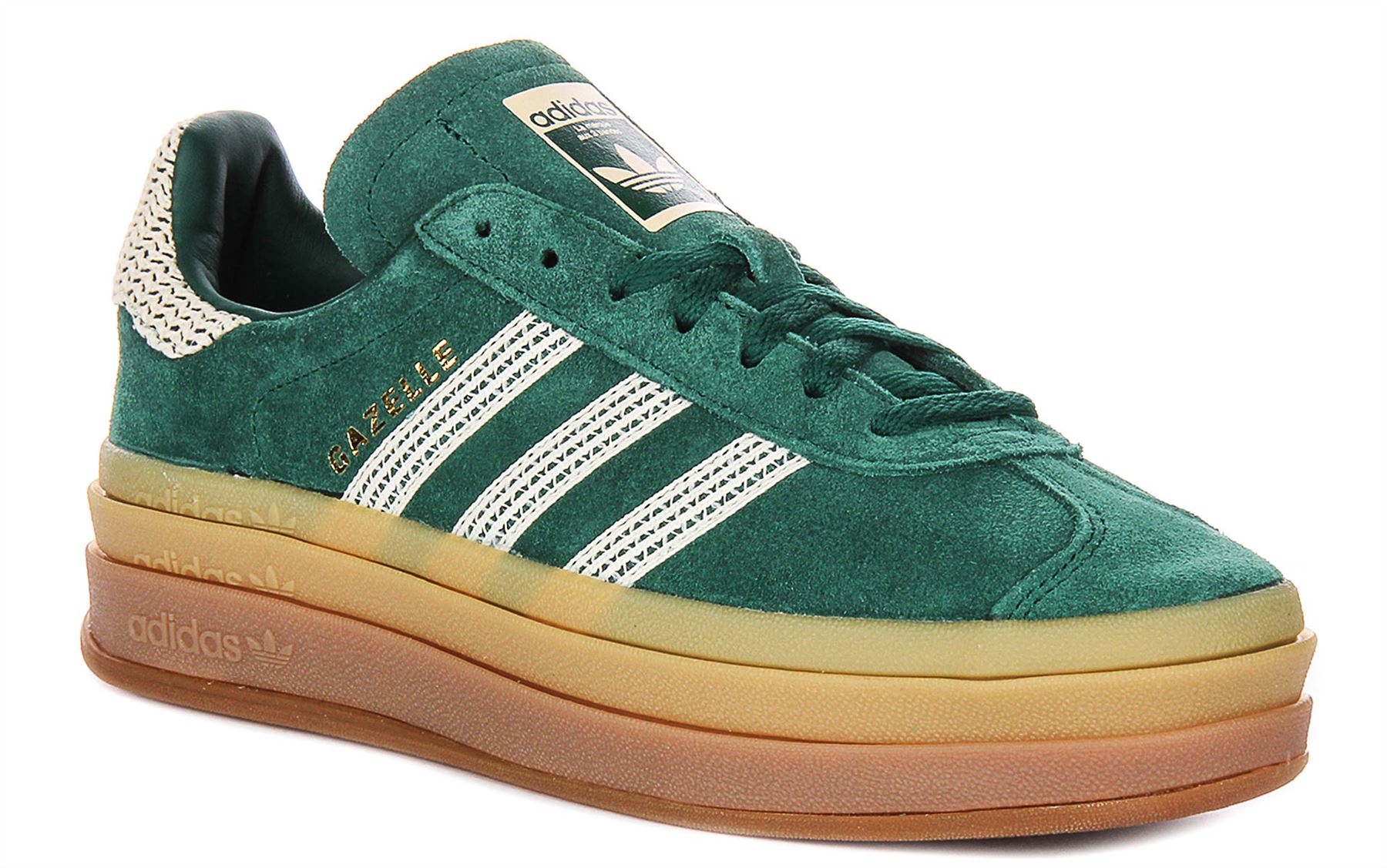 adidas gazelle silver green womens adidas Gazelle Indoor - Women's