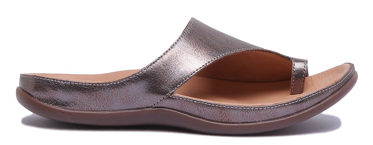 Strive Capri Womens Toe Loop Leather Sandals In Magenta Size US 6 - 11 - 第 8/36 張圖片