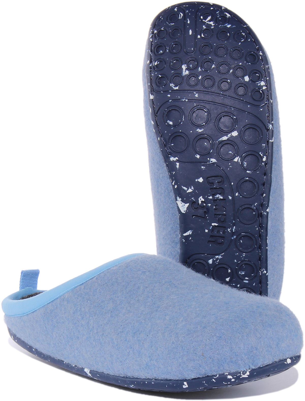 Camper Wabi Felt Tweed Bosforo Slip On Womens Trainer Slippers In Grey US 6 - 12 - Picture 6 of 13
