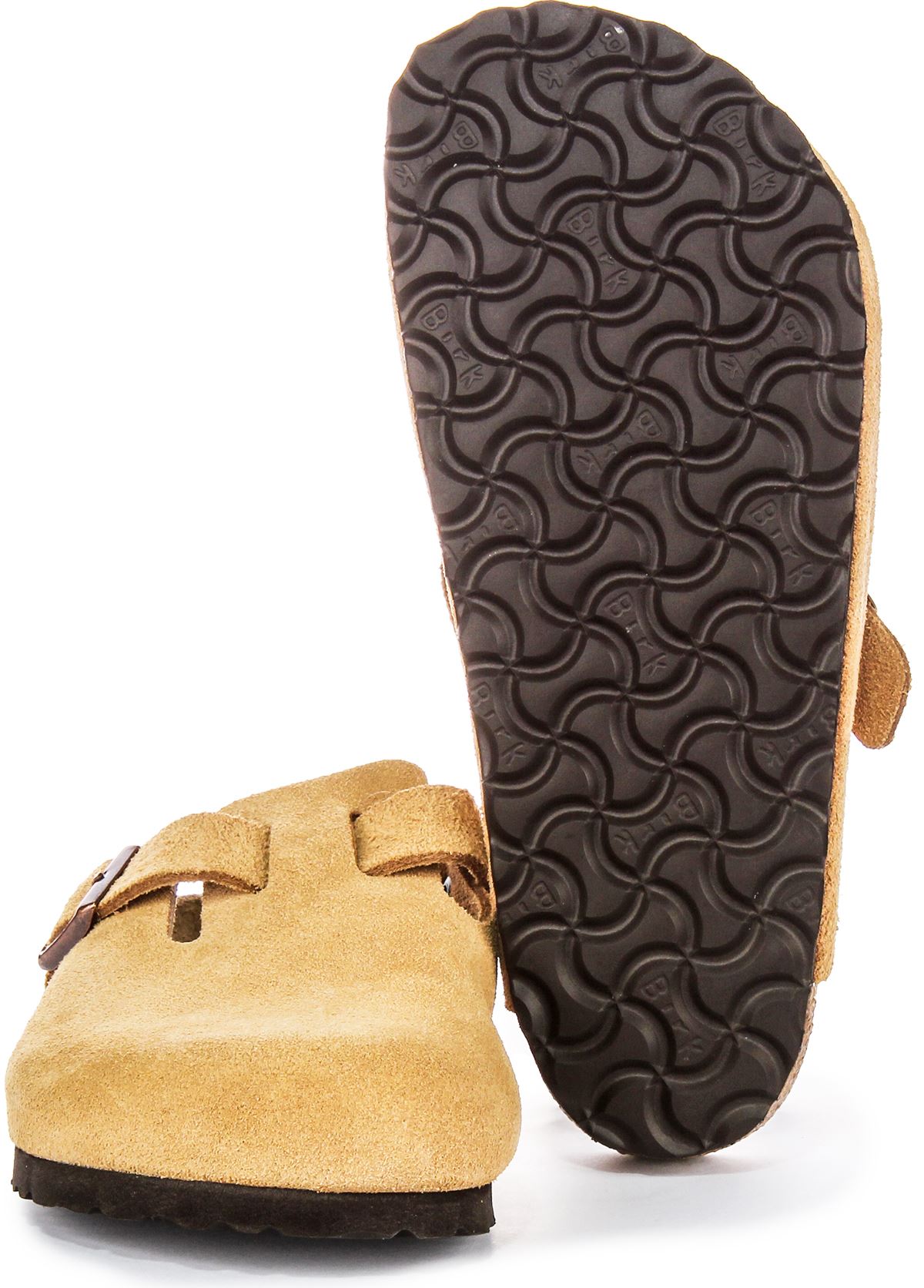 Birkenstock Boston Bs Large Buckle Regular Fit Womens Sandal In