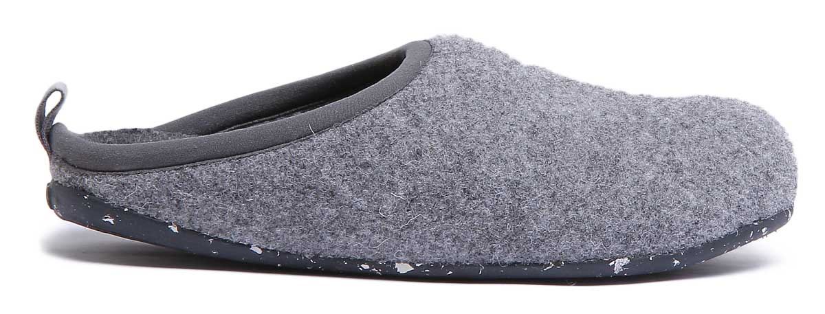 Camper Wabi Felt Tweed Bosforo Slip On Womens Trainer Slippers In Grey US 6 - 12 - Picture 9 of 13