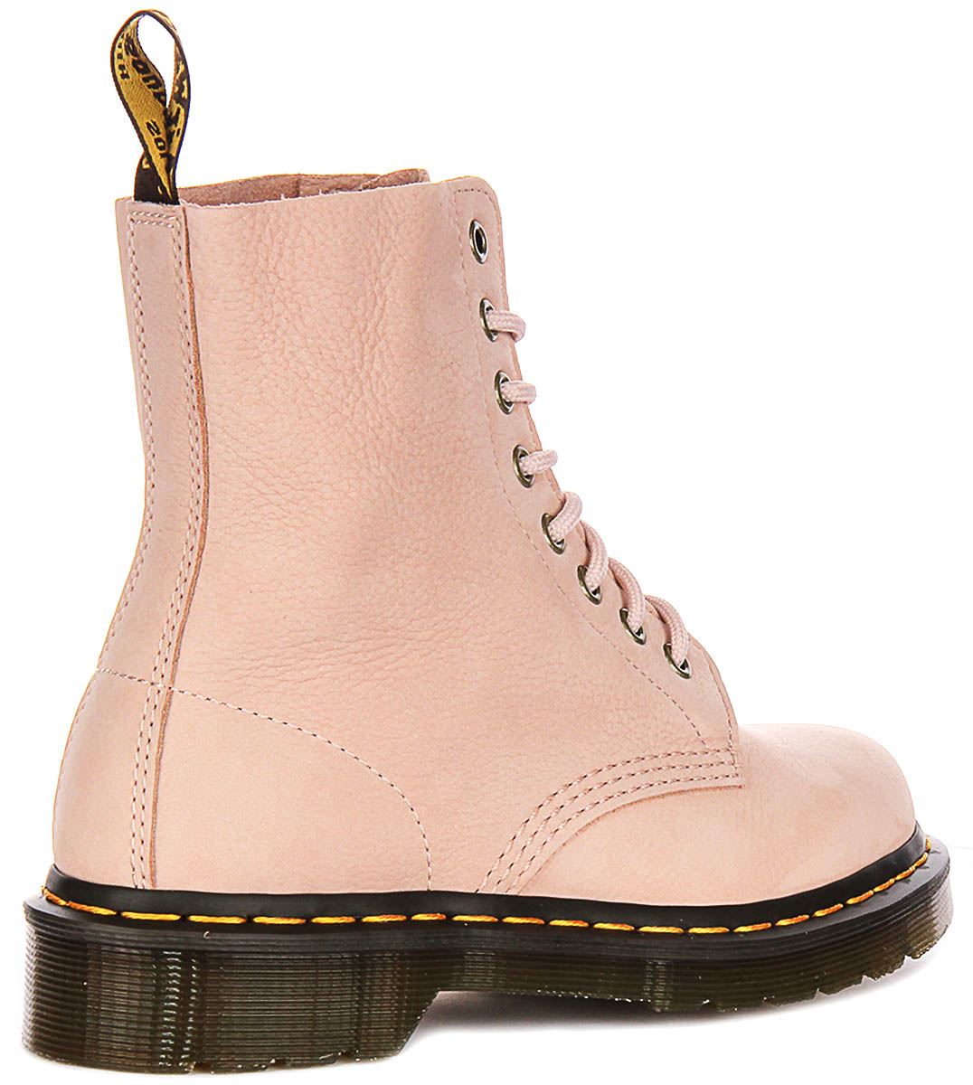 DR MARTENS 1460 Pascal Virginia 8 Ojo Verdugón Mujer Botas IN Verde Salvia GB 3 - Imagen 40 de 49