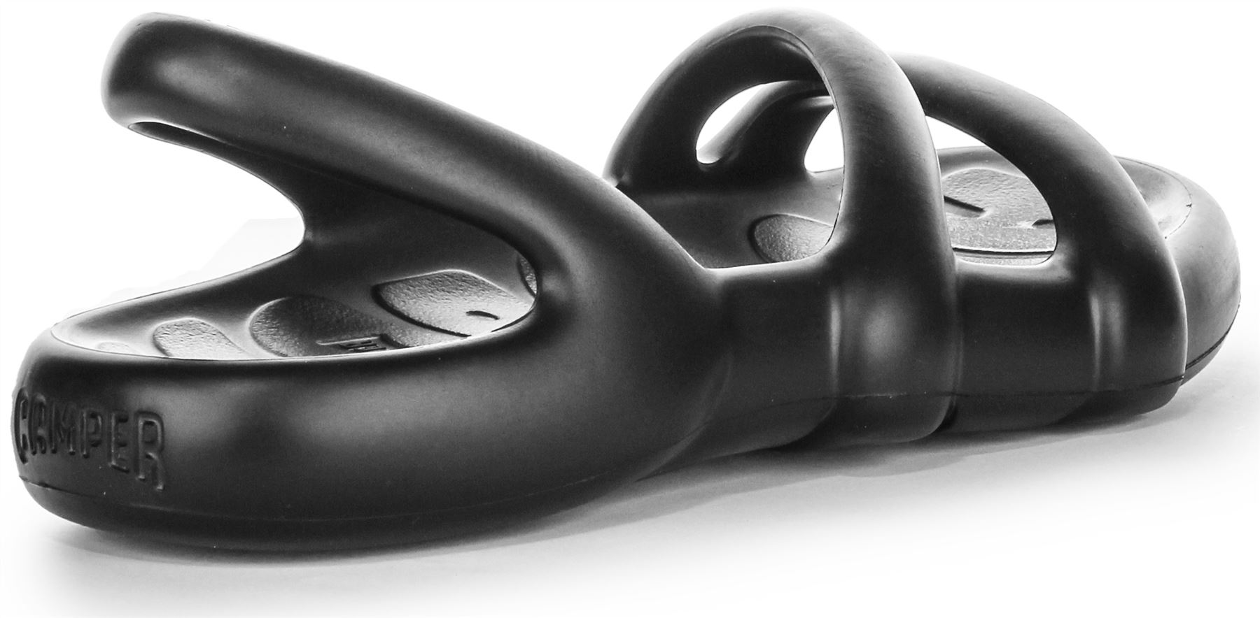 Camper Kobarah Flat Eco Endless Flux Rubber Womens Sandals
