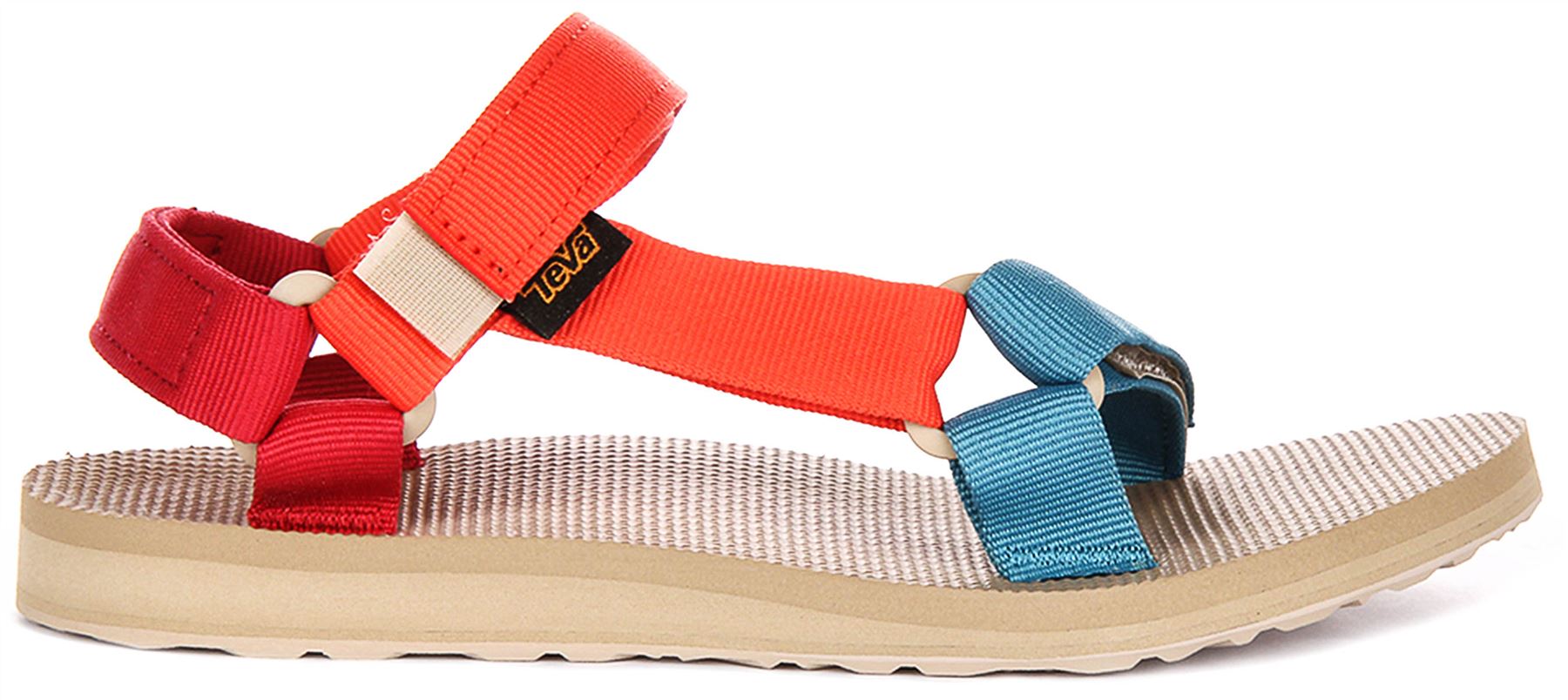 Teva Original Universal Back Strap Vegan Womens Sandals Black Multi US 6 - 9 - Picture 21 of 25