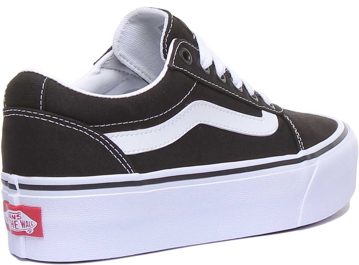 old skool platform vans size 3