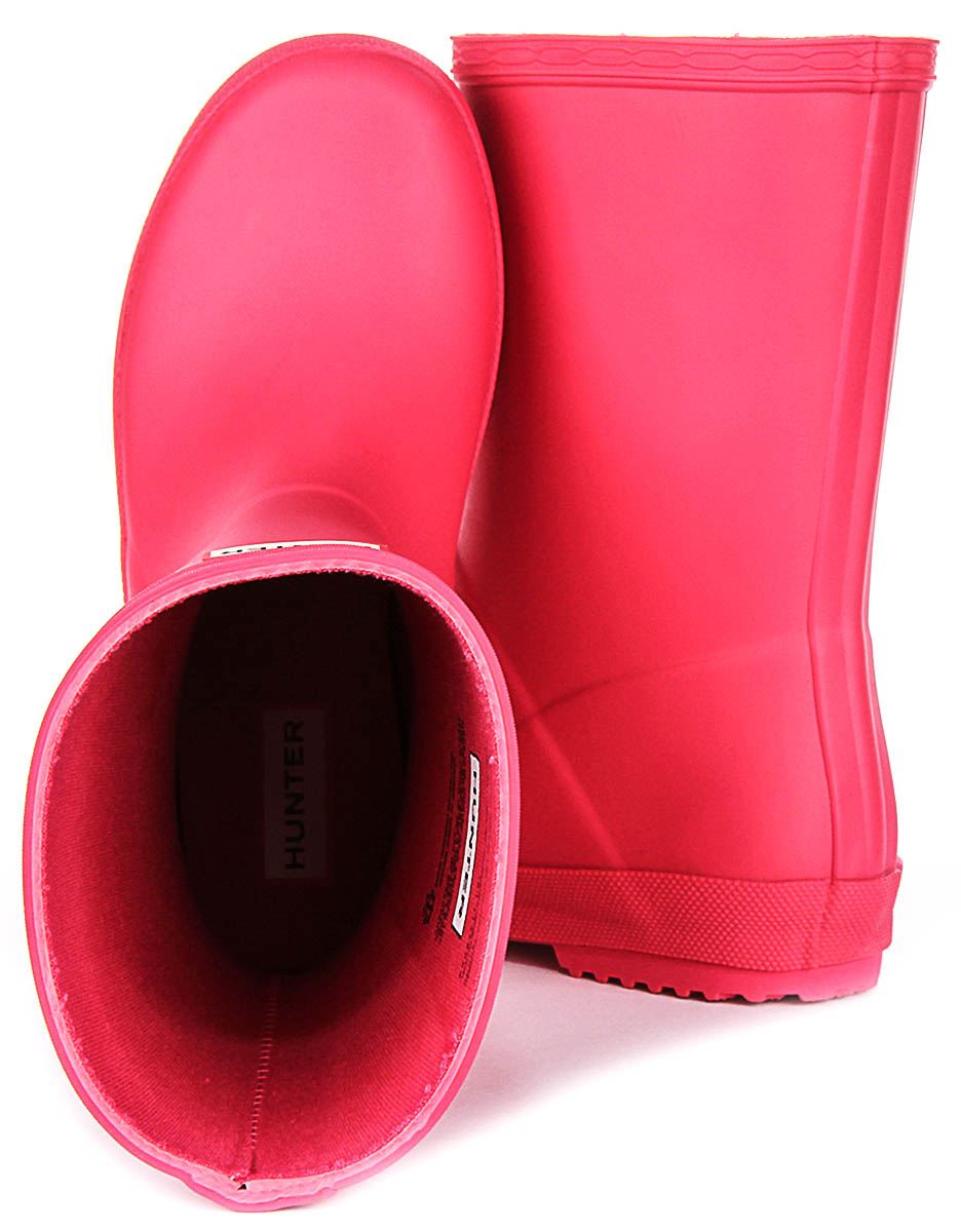 Hunter Kids First Gummistiefel Handarbeit Jungen Stiefel grün UK 1 - 13 - Bild 23 von 25
