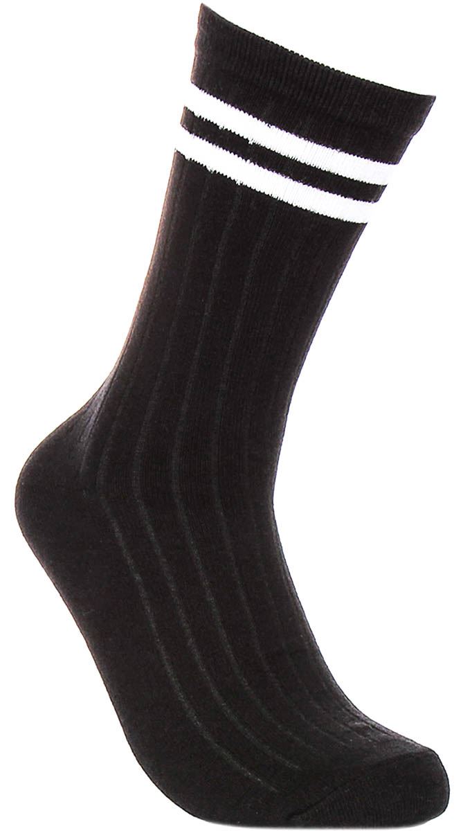 Justinreess England 2P Rayas Algodón Calcetines Hombre en Amarillo Negro Talla - Imagen 2 de 25