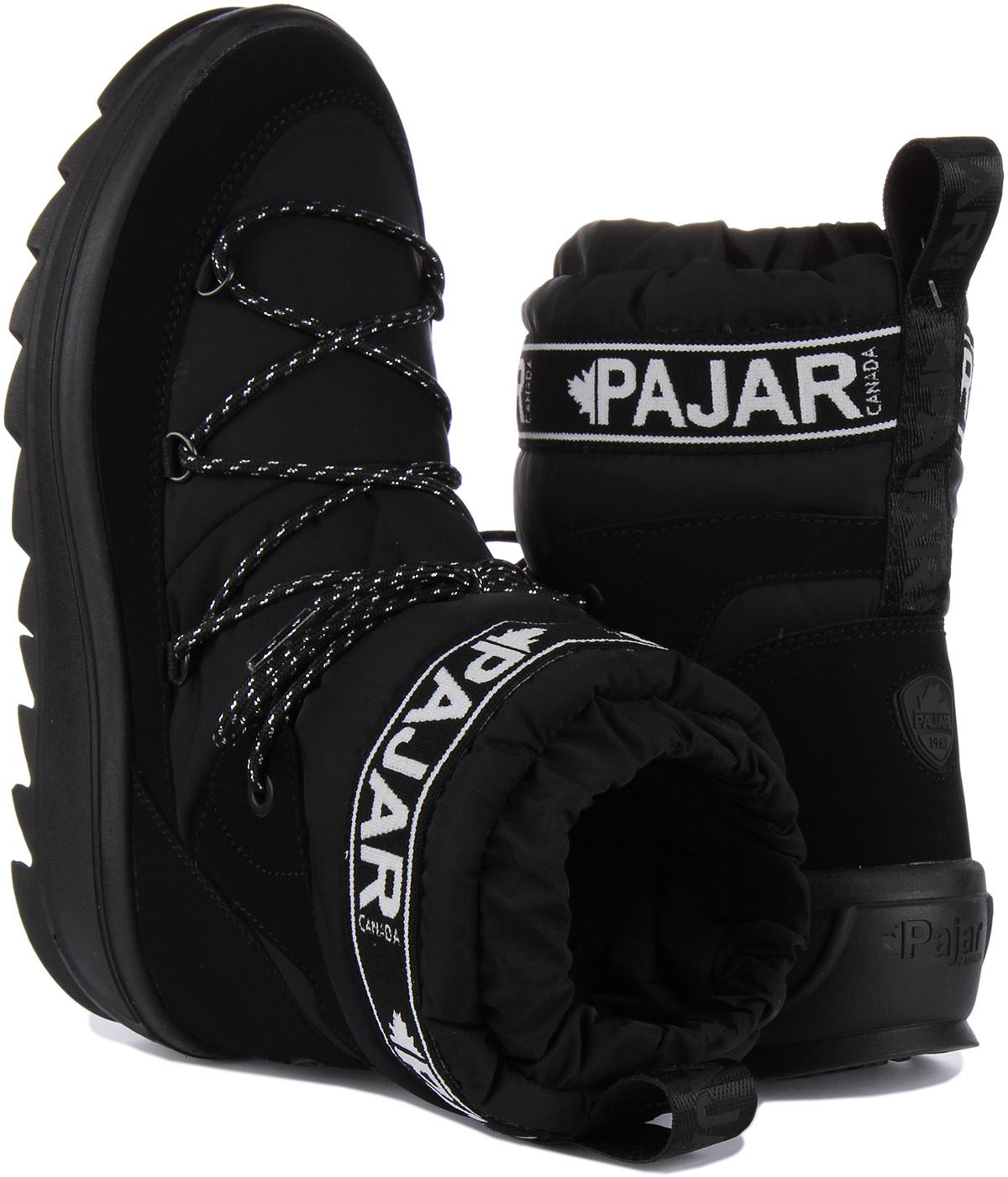 Bottes De Neige Imperméables En Nylon Pajar Galaxy Noires Pour Femmes UK 3 - 8 - Imagen 13 de 15