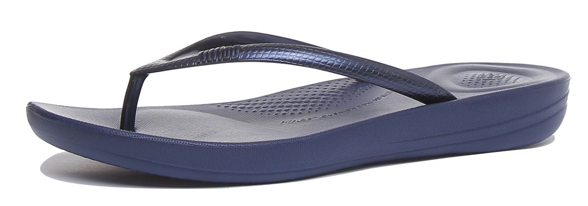 Sandalia Fitflop Iqushion ergonómica de espuma de aire de alto rebote para mujer bronce Reino Unido 5-11 - Imagen 25 de 37