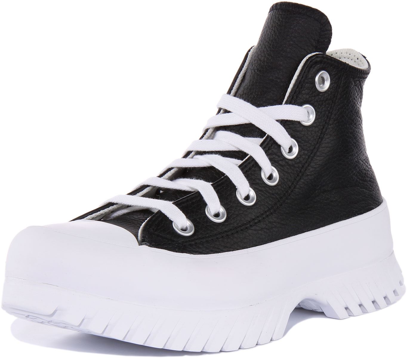 Converse A03704C CT All Star Lugged 2.0 Hi Top Womens Trainer In Black UK 3 - 8