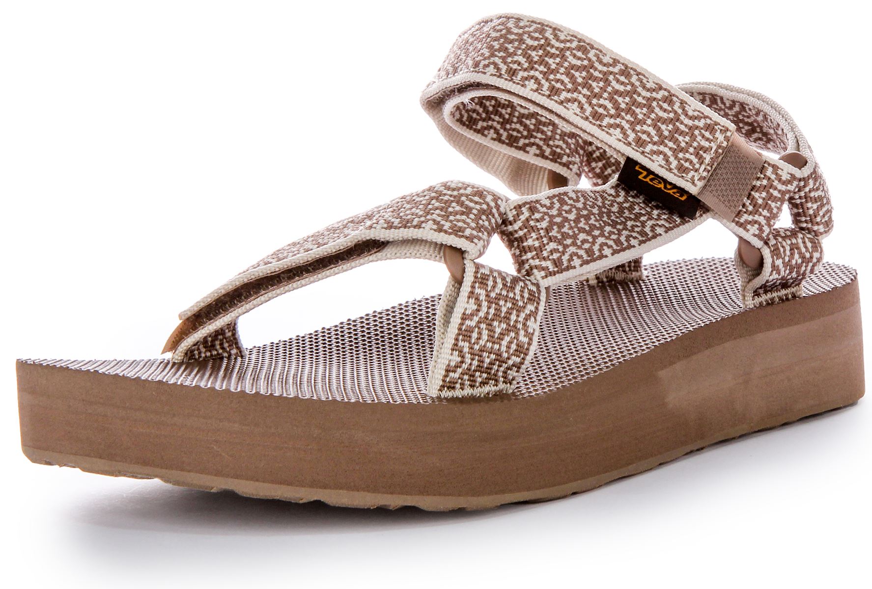 Teva Midform Universal Open Toe Strap Vegan Womens Sandal Beige Brown UK 3 - 8 - Picture 7 of 37