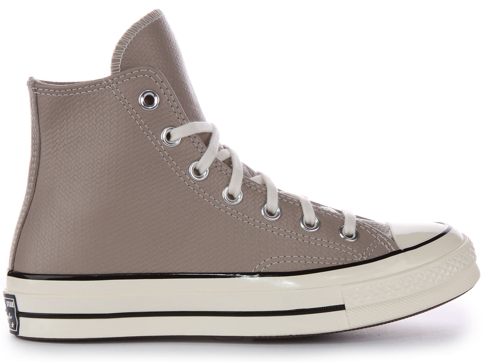 Converse A04579C Spannfutter 70er Jahre hoch in grauem Leder Turnschuhe Größe UK 4 - 11 - Bild 8 von 12