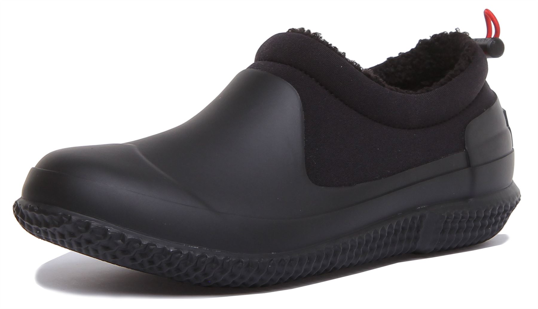 Hunter Sherpa Shoes In Black Original Insulated Faux Fleece Size