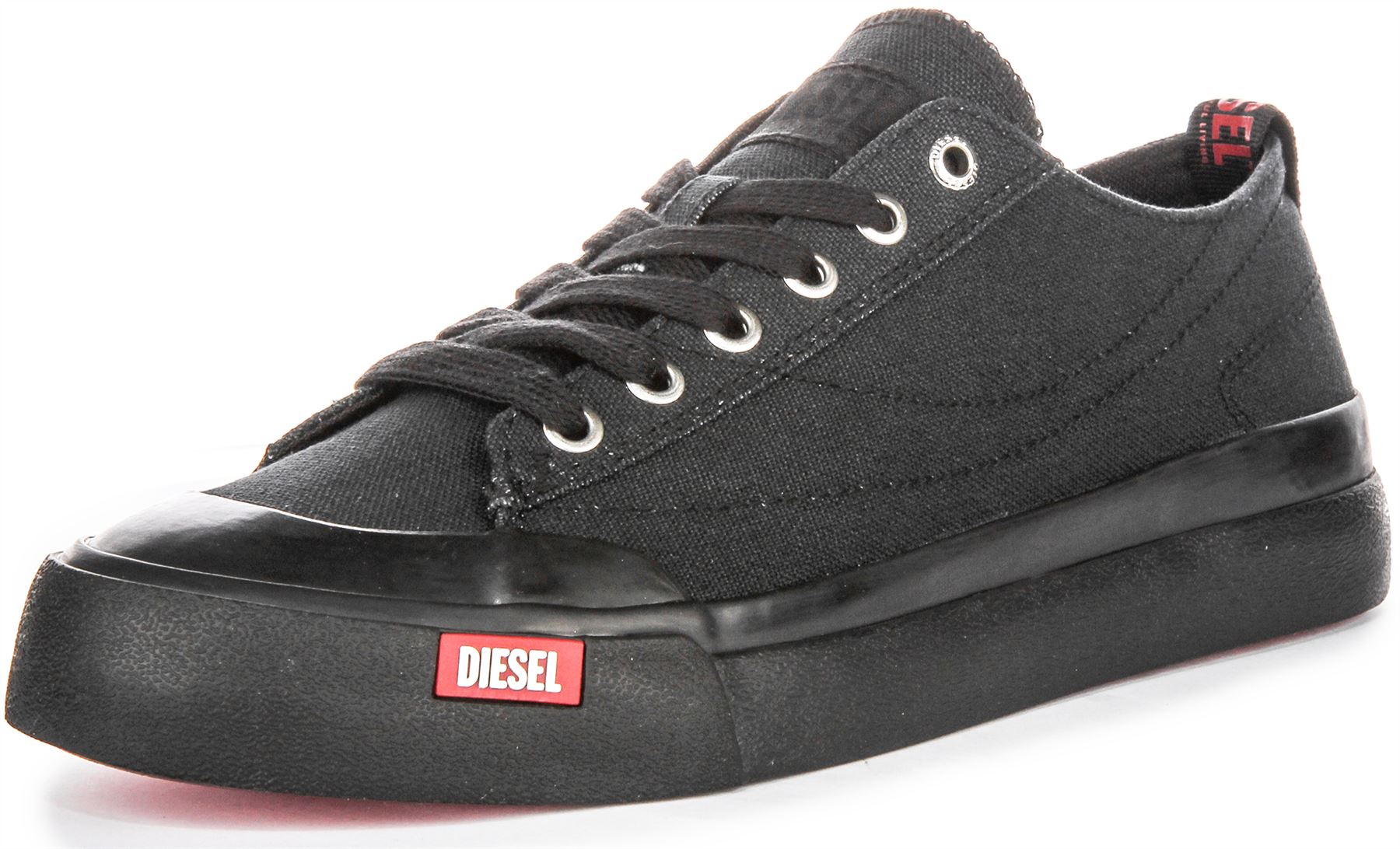 Zapatillas Diesel S Athos Low Flaunt De Lona Para Hombre Blanco UK 6 - 12 - Imagen 7 de 13