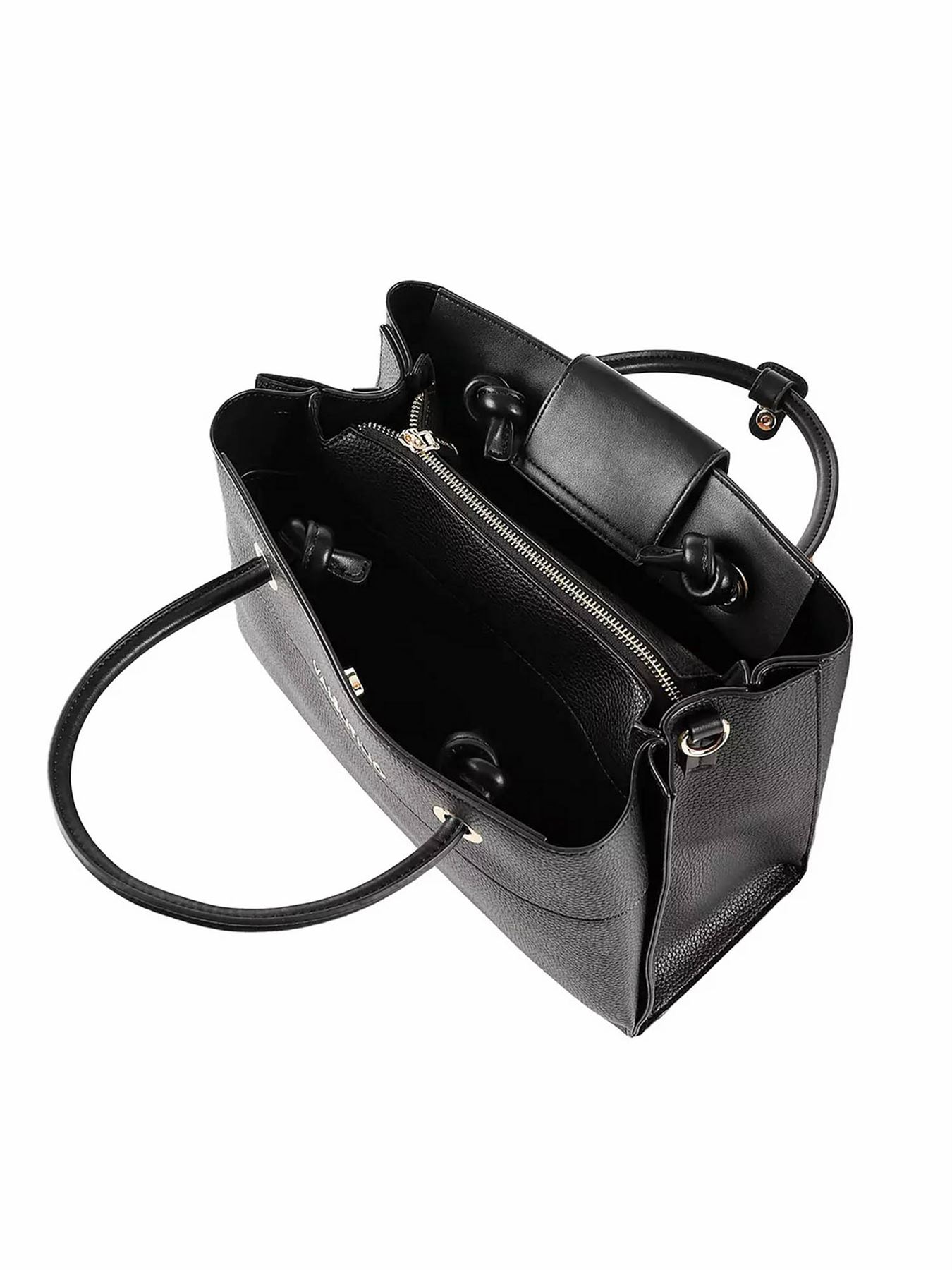 Valentino Alexia Metal Logo Strap Tote Shopper Womens Bag In