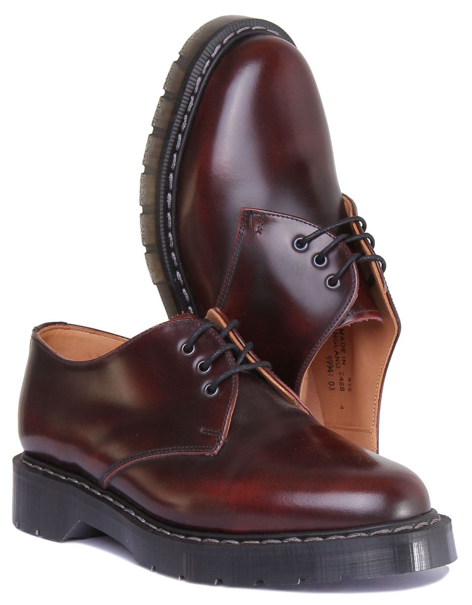 グラフペーパー × SOLOVAIR 4 Eye Gibson Shoe US9 NPS Solovair | NPS | Essential Collection | Black Hi-Shine 4 Eye