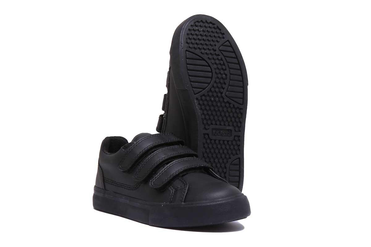 KICKERS Tovini Viaje KICKERS H Joven Unisex Zapatos en Negro Talla UK 12-1 - Imagen 6 de 7