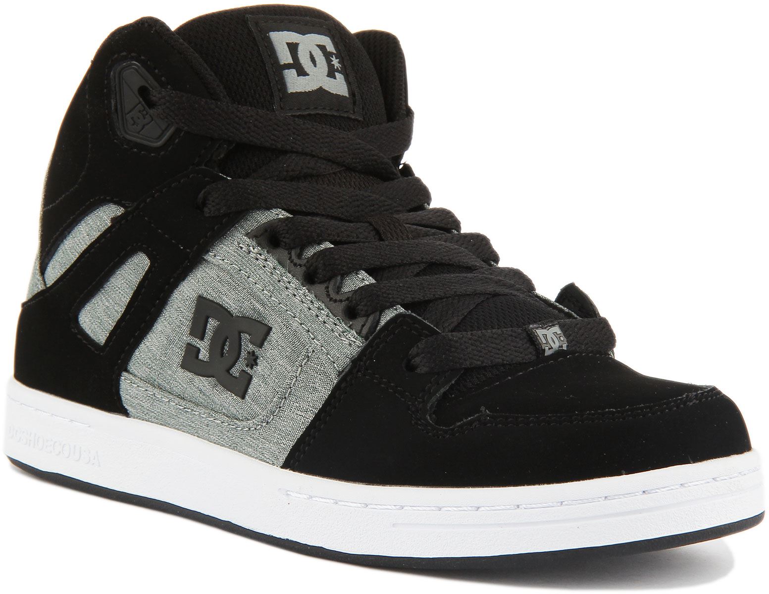 all black dc trainers