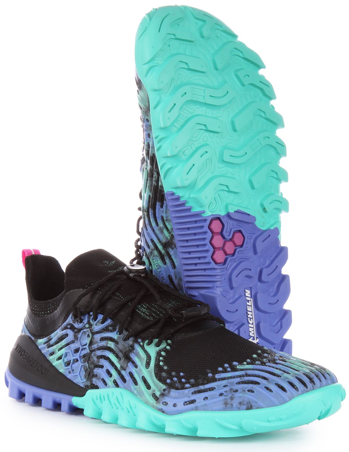 Vivobarefoot Hydra ESC Pinnacle Swimrun Trail Sneaker Blue Black