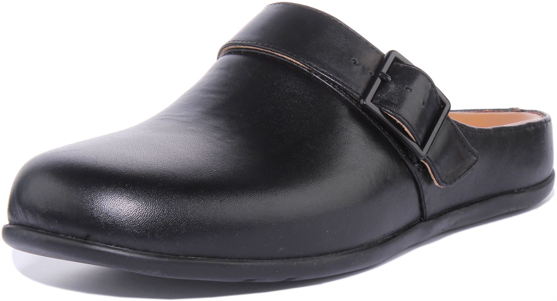 Strive Malmo Closed Top Buckle Orthotic Slippers Black Womens Size 3 - 8 - Picture 12 of 12