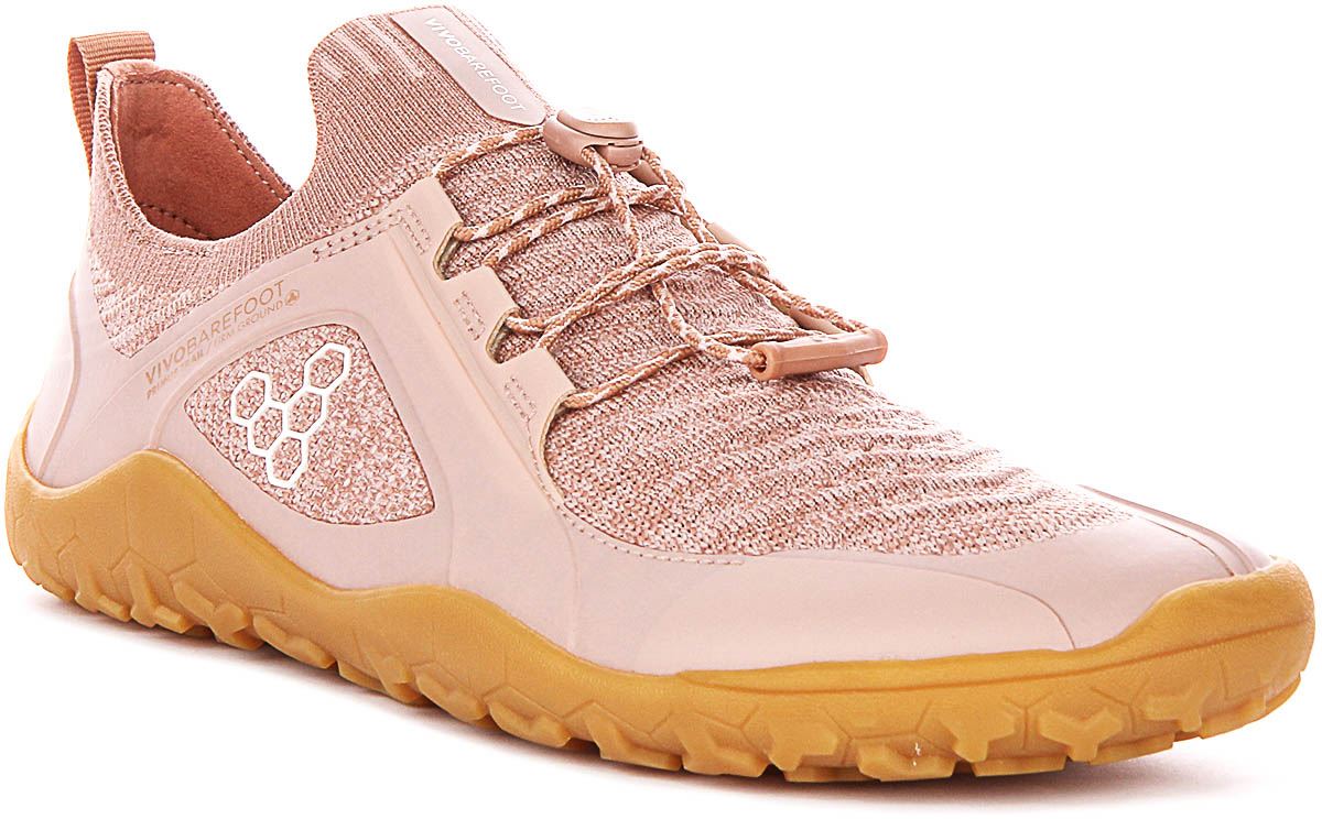 Vivobarefoot Primus Lite Knit Schnürschuh Damen Sneaker In Pink UK 6   11