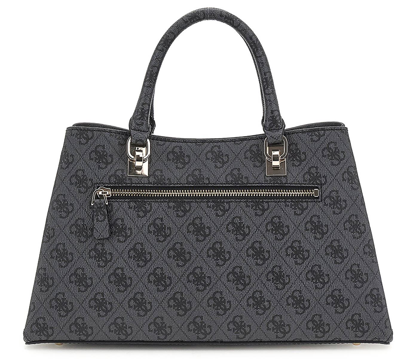 Bolso de mano Guess Eliette con logotipo de novia en carbón para mujer - Imagen 4 de 4