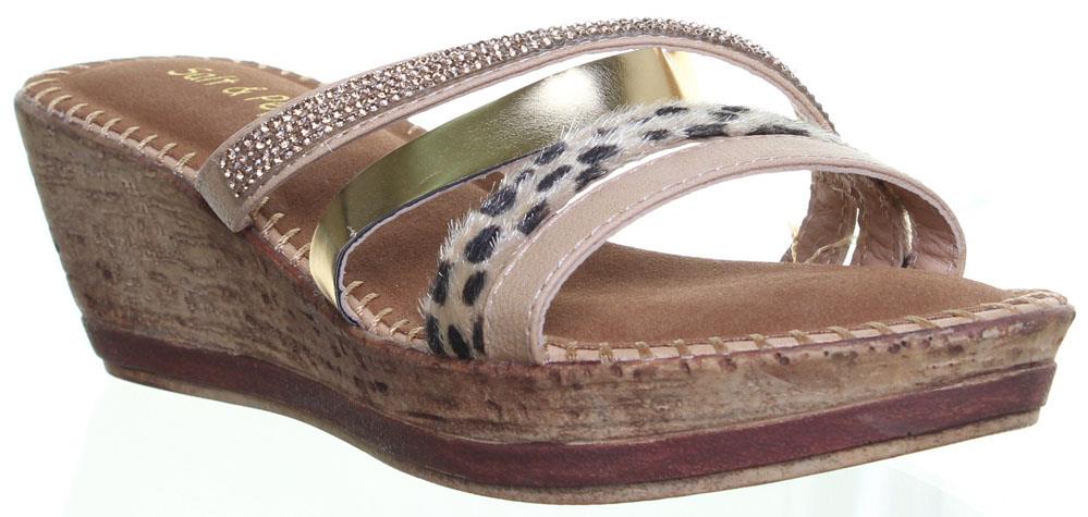 Damen-Комфортные тапочки-Плато-Сандалии и панталоны в Вайс-Гросе Великобритания 3 - 8 5390₽