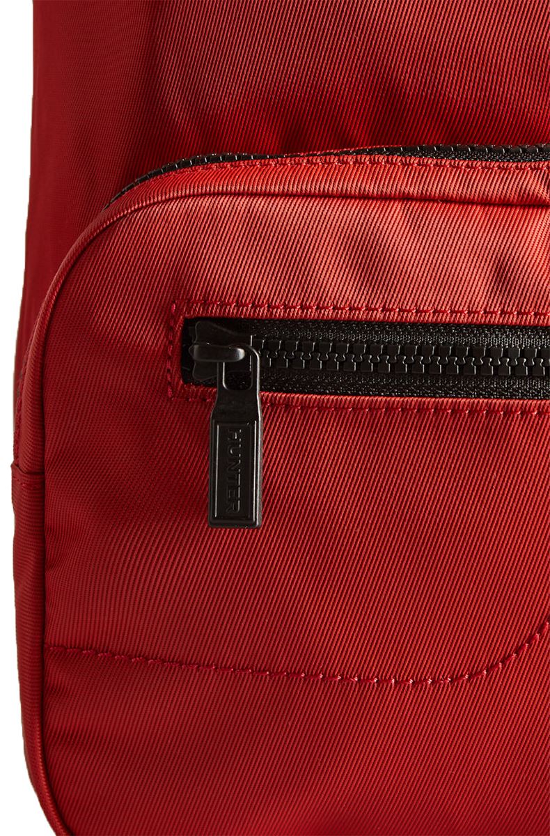 Hunter Nylon Pioneer Mini Top Clip 11L Backpack Unisex Bags In Red - Picture 10 of 12