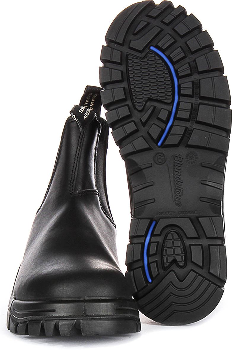 Blundstone 2240 Elastic Lug Sole Leather Chelsea Mens Boots In