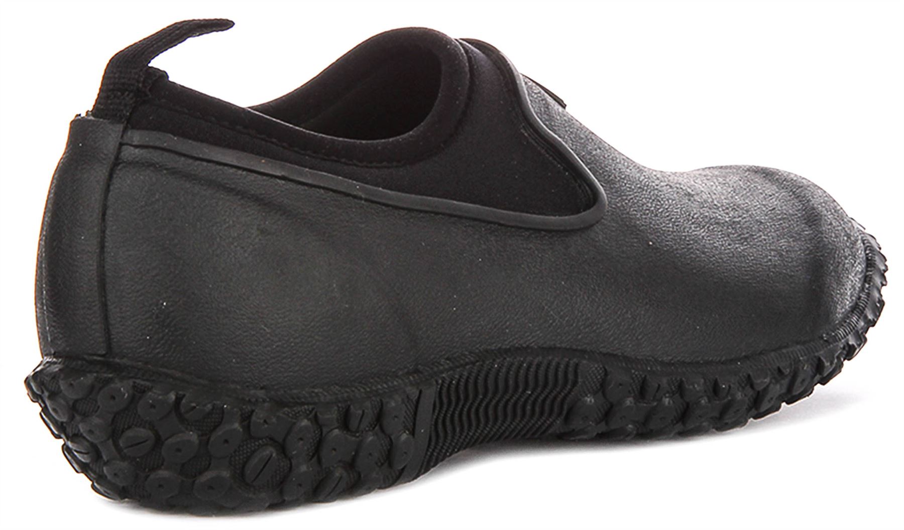 Entrenador Muck Muckster II Low Top Slip On Garden Goma para mujer en negro EE. UU. 6-10 - Imagen 4 de 13