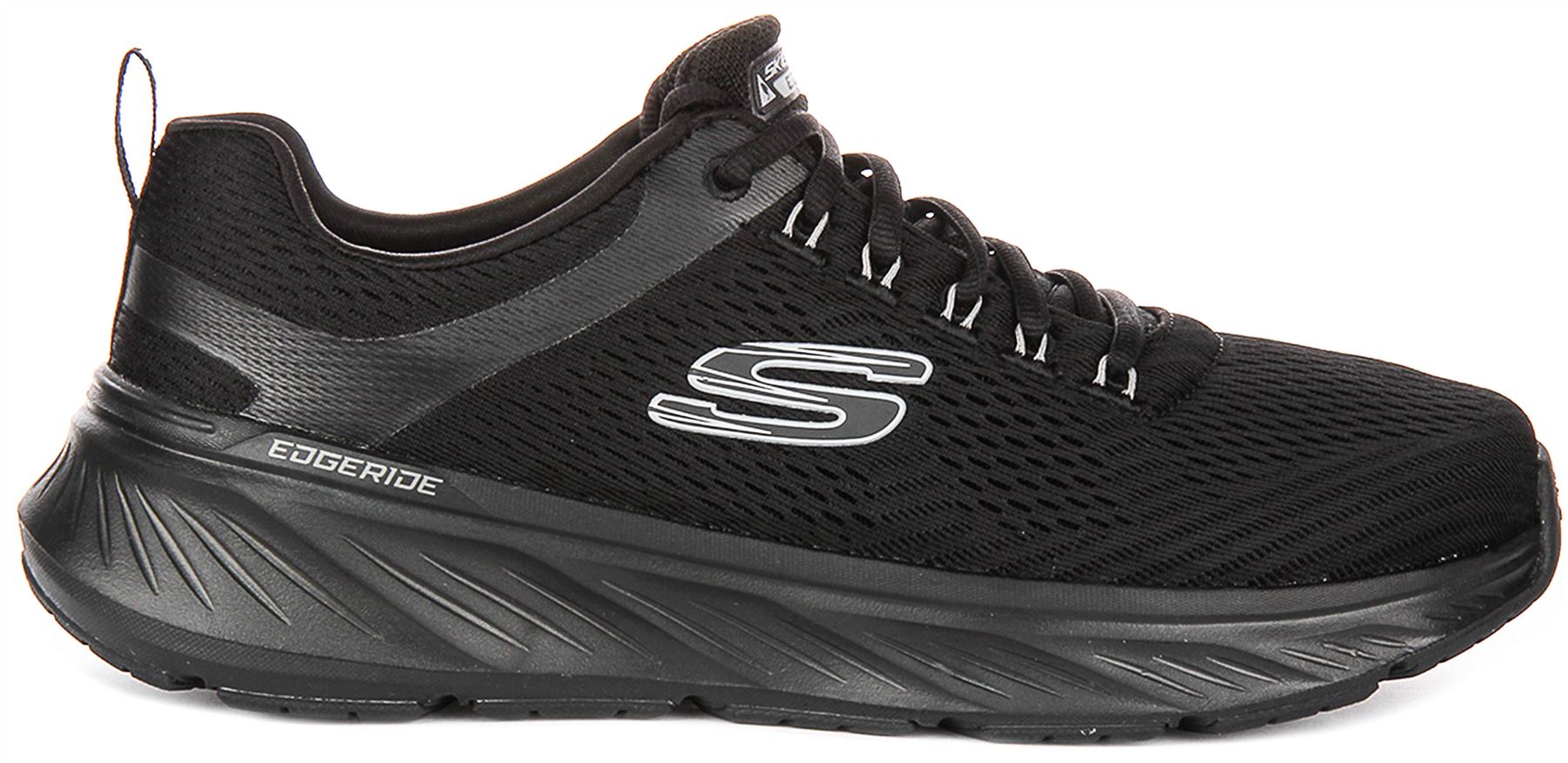 Zapatillas de deporte para hombre en negro Edgeride Conten Lace Up Eco de Skechers EU 41-46