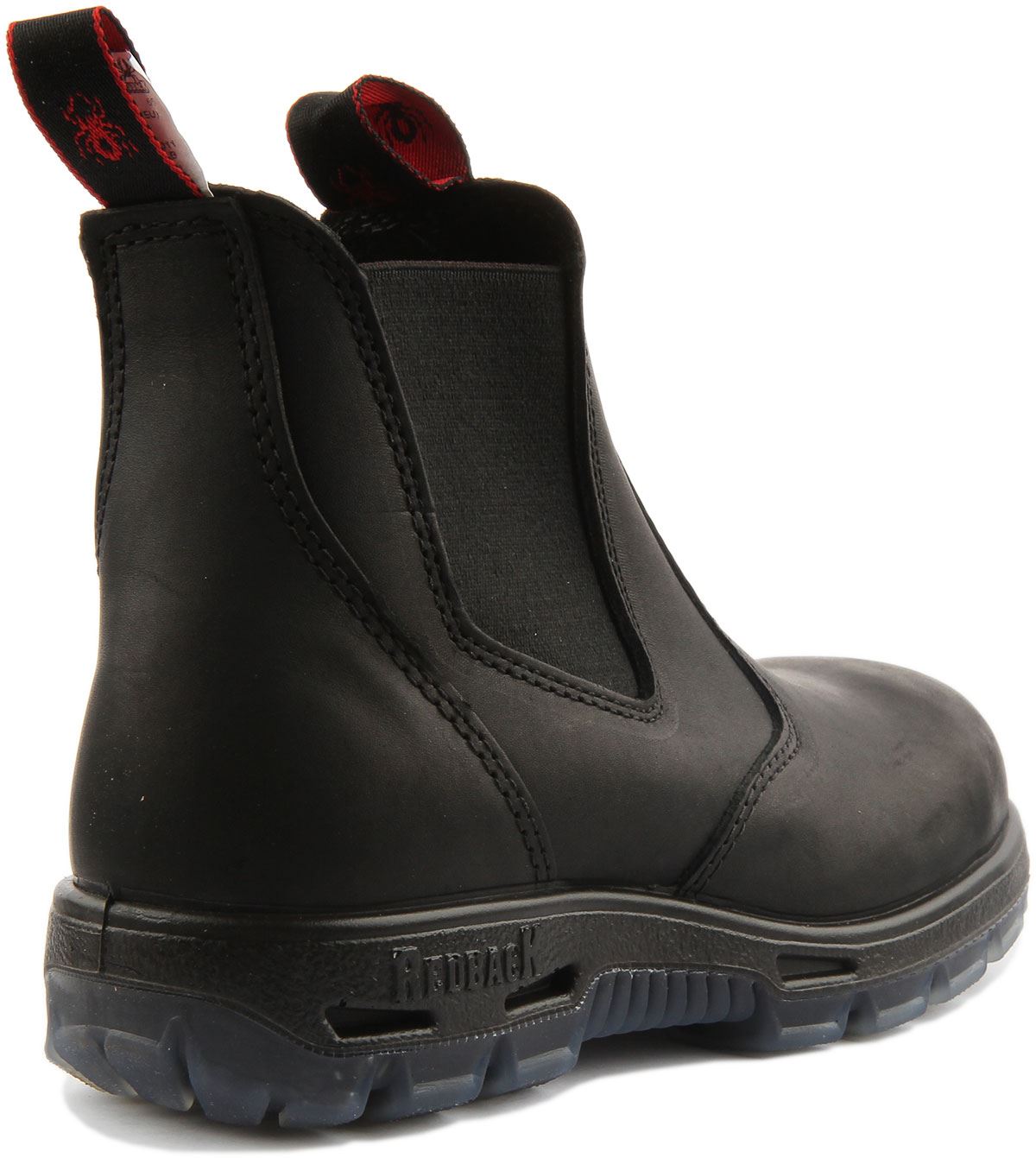 RedBack USBBK Unisex Steel Toe Safety Leather Boots In Black UK Size 4