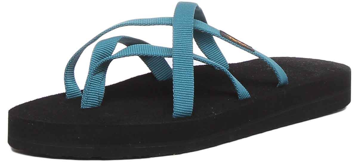 Teva Olowahu Womens Strappy Flip Flop Sandals In Orange Size US 5 - 10 - Picture 32 of 32