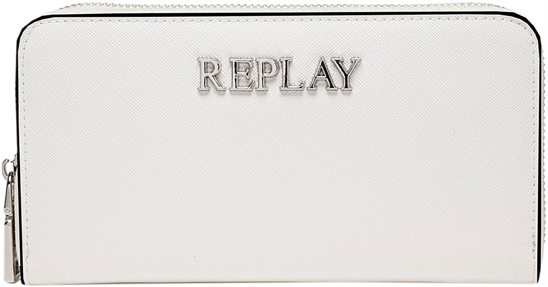 Replay Womens Zip Around Hand Womens Wallet In White - Picture 4 of 6