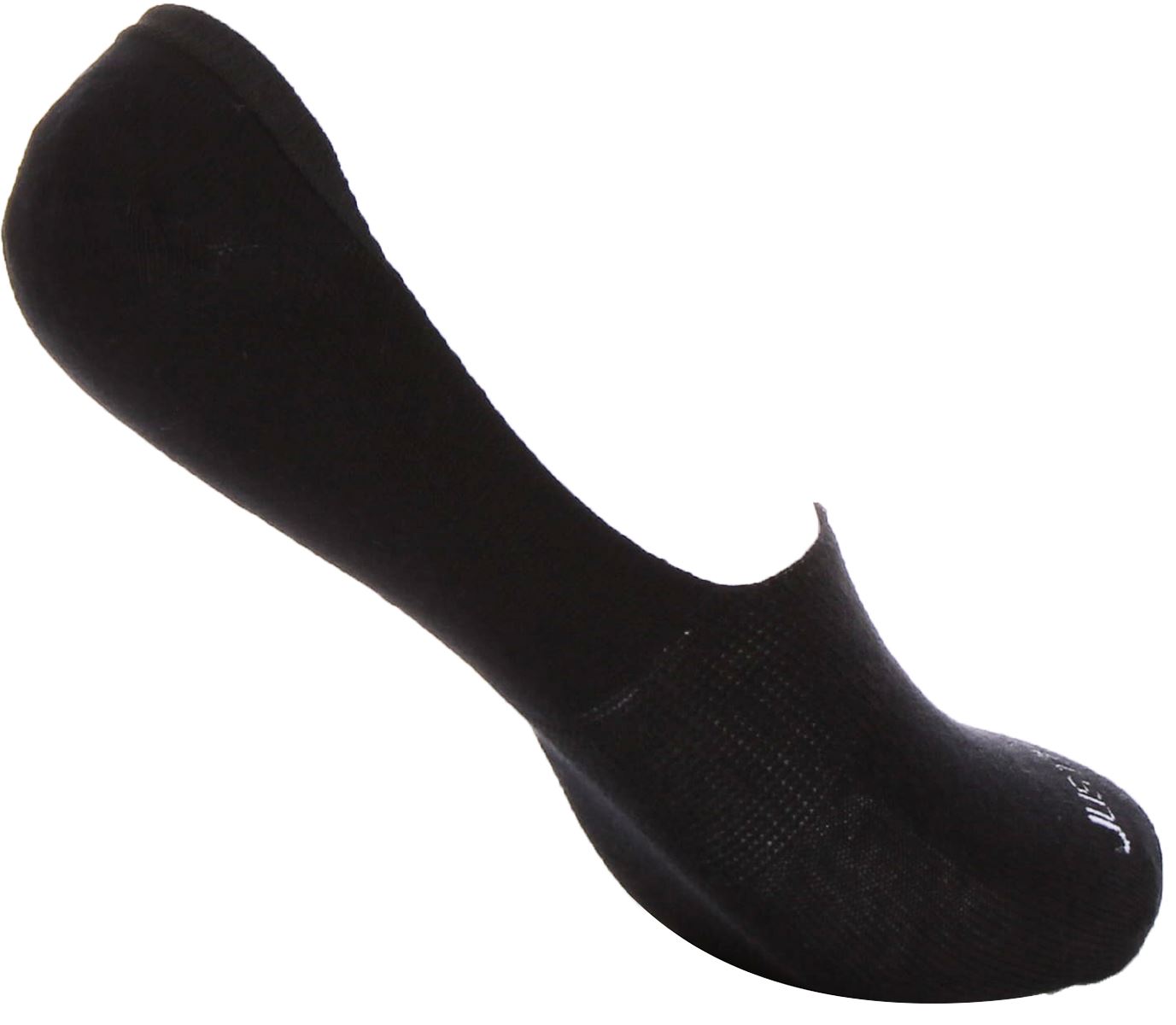 Justinreess England Invisible Cotton Socks For Men Socks In Black 2 Packs
