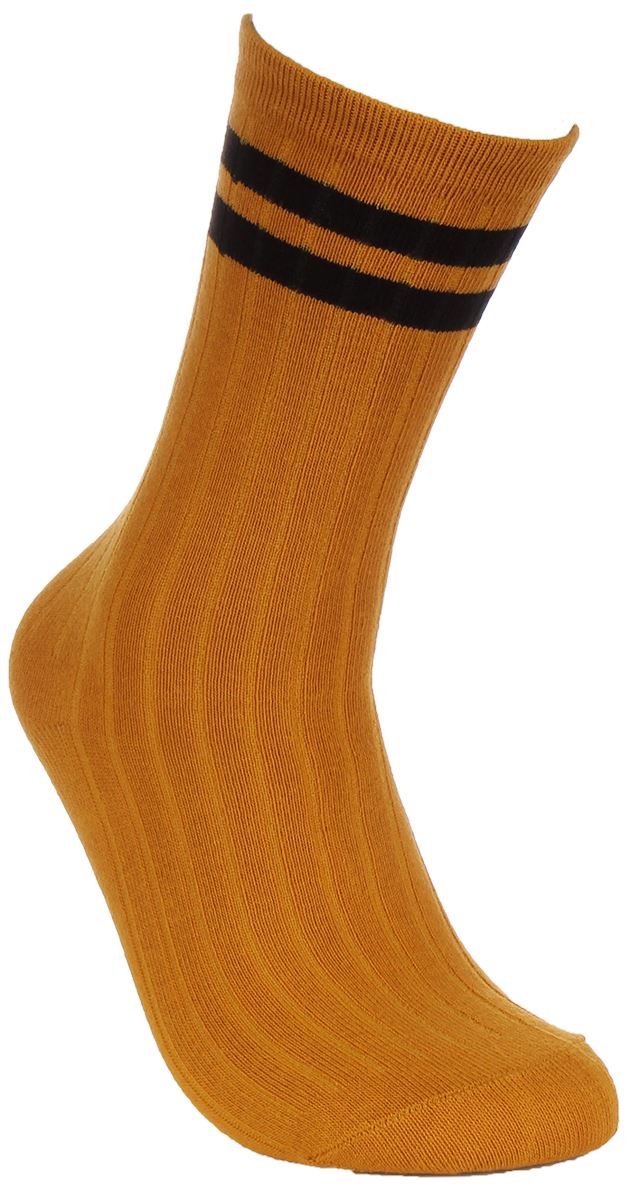 Justinreess England gestreifte Baumwollsocken für Herren Socken in grün 2er-Packungen - Bild 14 von 16