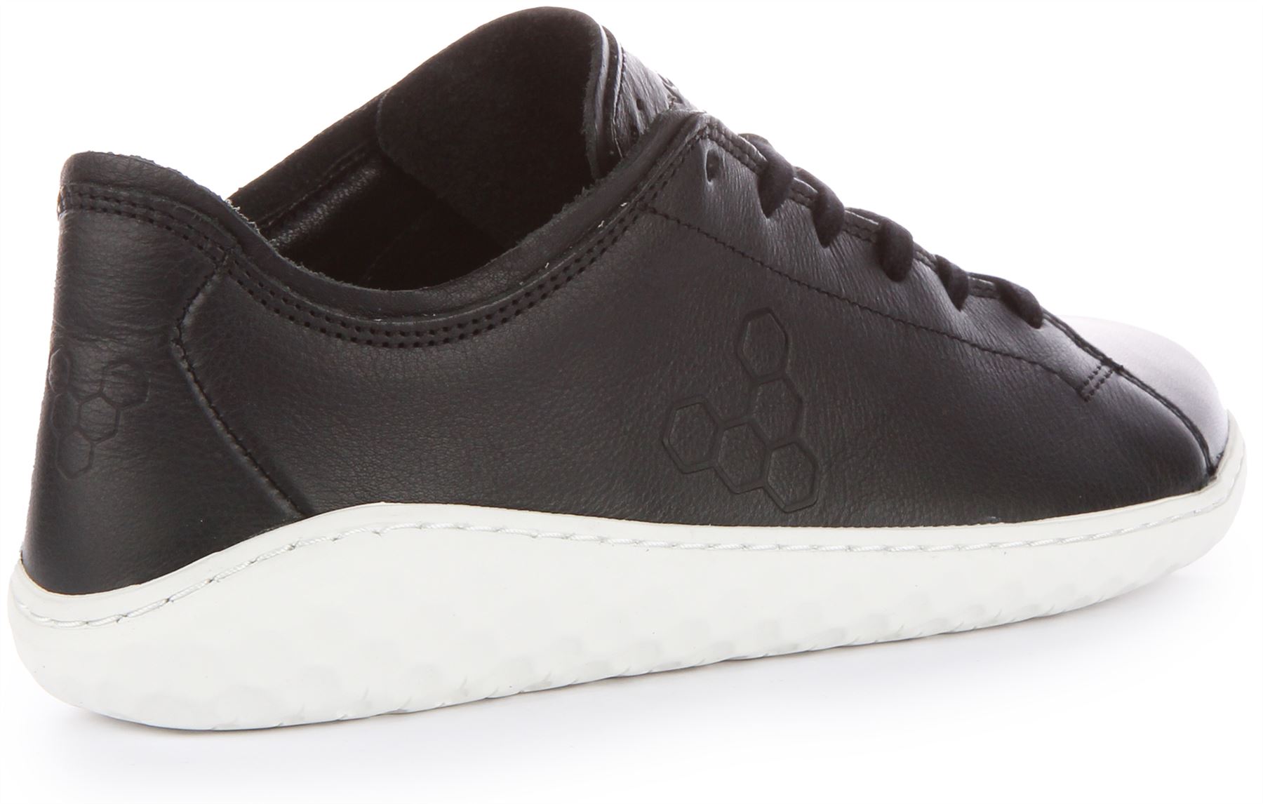 Vivobarefoot Geo Court III Puncture Resistant Shoe Black White
