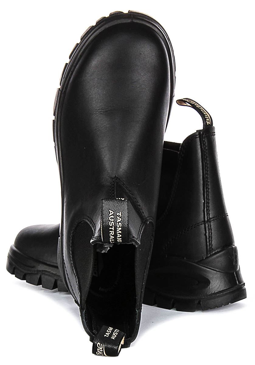 Blundstone 2240 Elastic Lug Sole Leather Chelsea Mens Boots In
