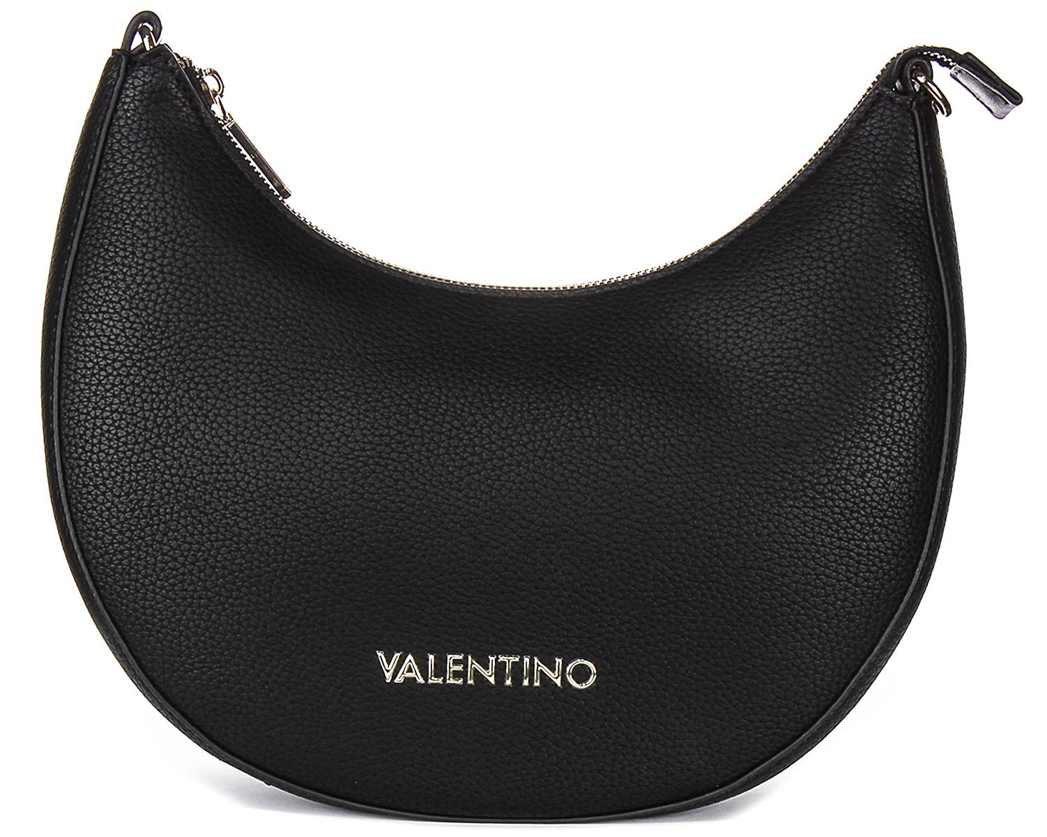 Valentino Alexia Hobo Schultertasche aus weichem PU-Leder in Schwarz 29890₽