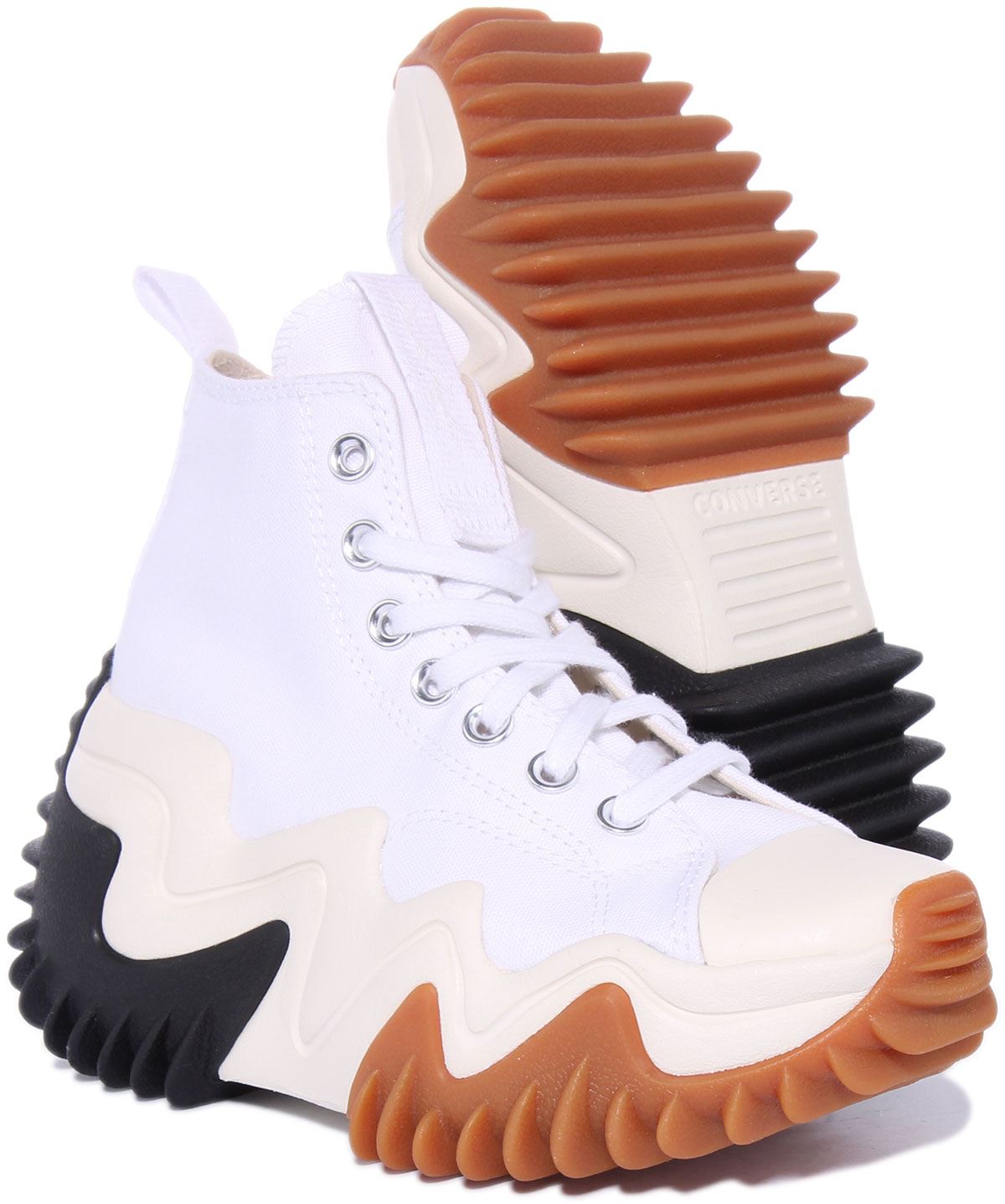 Converse 171546C Run Star Motion Hi Unisex High Sneakers In White 