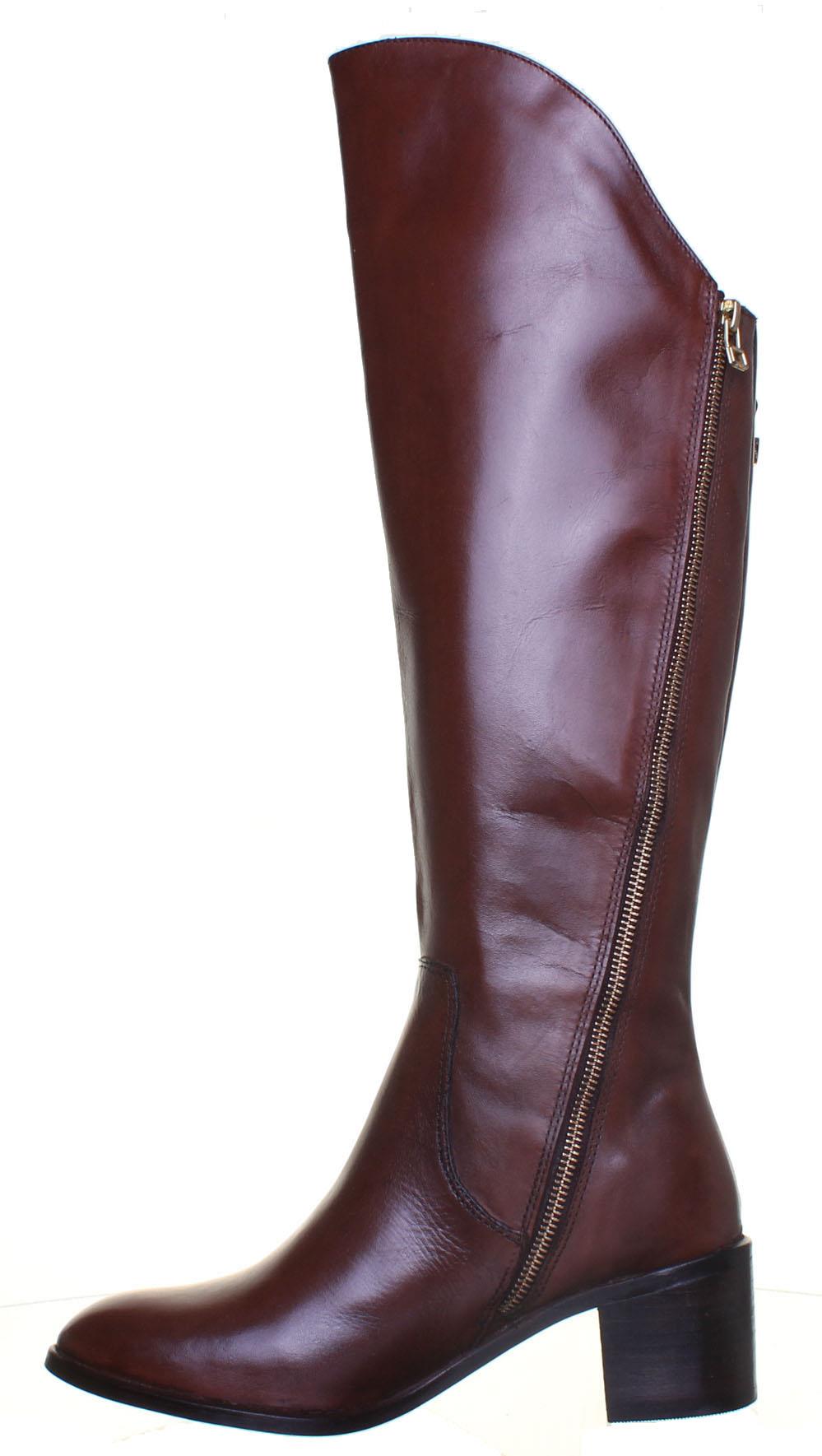 Justin Reess England Danielle Damen-Reitstiefel mit goldenem Reiverschluss in Schwarz UK 2 8 9090₽