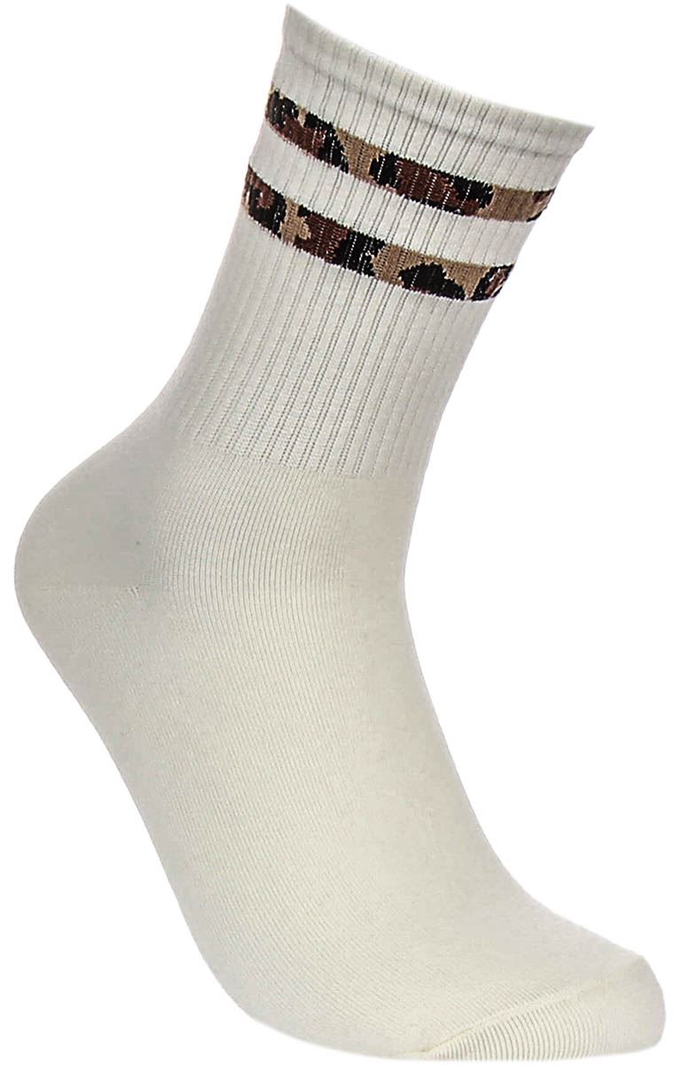 Justinreess England 2P Stripe Cotton Wear Womens Socks In White Black One Size - Picture 8 of 37