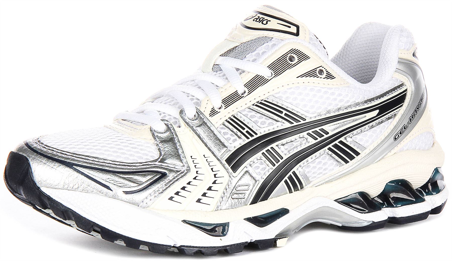 Asics 14 Asics Lace Up Mesh Gel Cushion Unisex Sneakers In  display picture 3