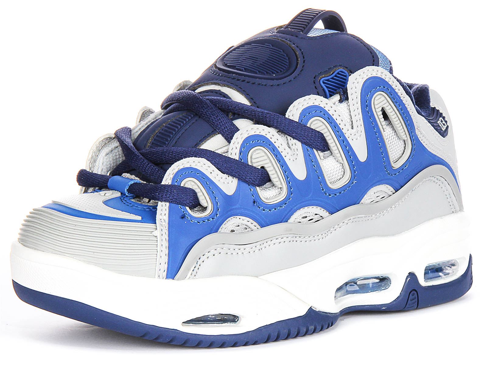 OSIRIS Suela Gruesa Cordones Zapatilla Skate Hombre en Negro Gris Ru 4-12 - Imagen 31 de 37