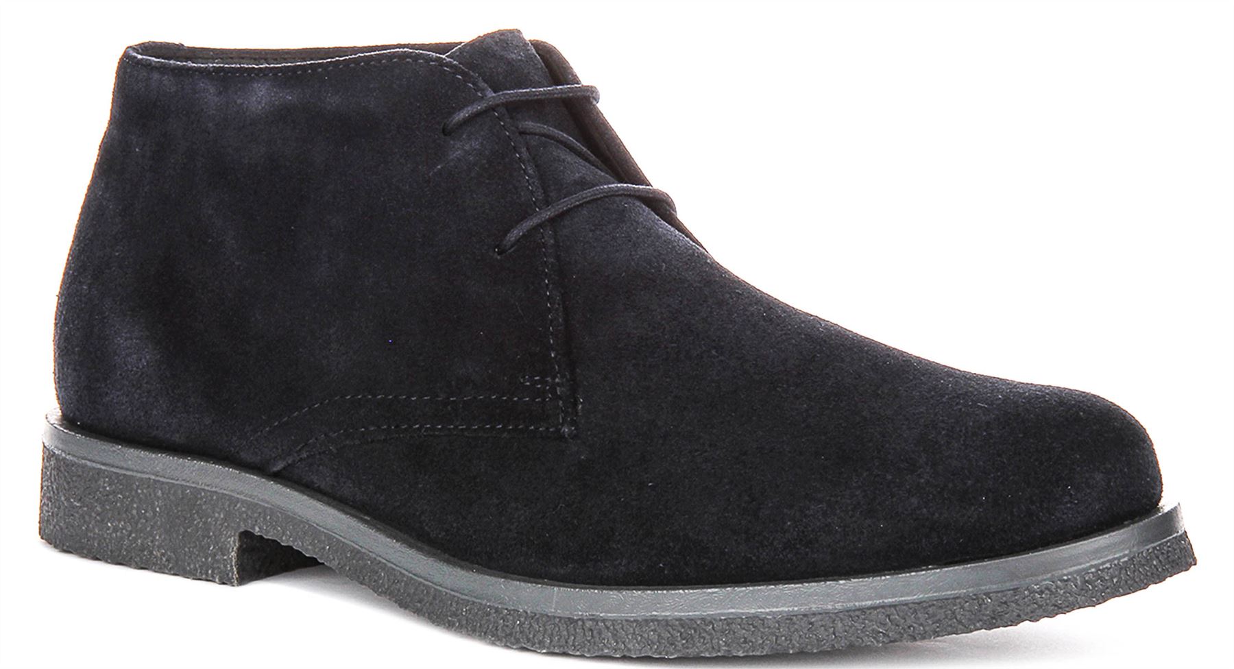 Geox U Claudio A Timeless Mid Cut Suede Desert Herren Stiefel Navy UK 6 - 11 24690₽