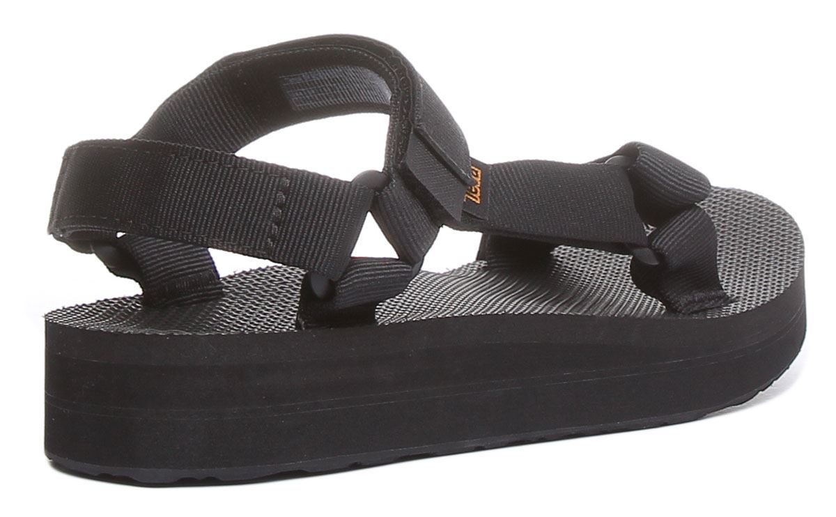 Teva Midform Universal Open Toe Strap Vegan Womens Sandal Beige Brown UK 3 - 8 - Picture 10 of 37
